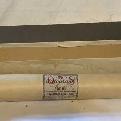 'Traumerei Violin Solo' Player Piano Roll