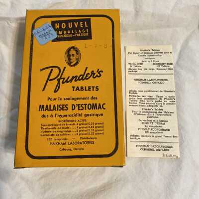 'Pfunder's Tablets'