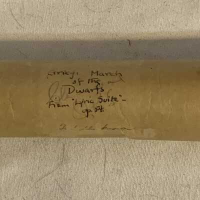 'March of the Dwarfs' Player Piano Roll