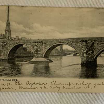 'The Auld Brig, Ayr' 1905