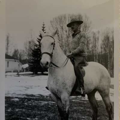 ‘Tony West on Scandal Hazelton March 1945’