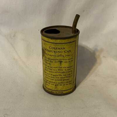 'Coleman Measuring Can'