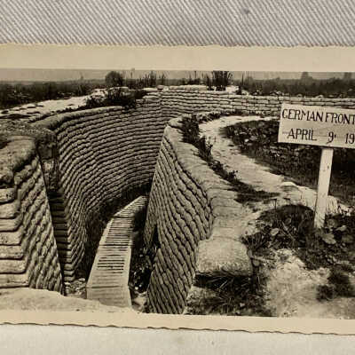 'German Front Line April 9 1917'