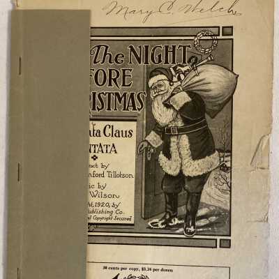 'The Night Before Christmas' Sheet Music