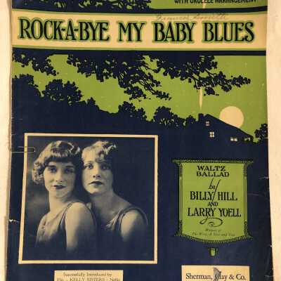 'Rock-A-Bye My Baby Blues' Sheet Music