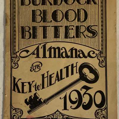 'Burdock Blood Bitters: Almanac and Key to Health'