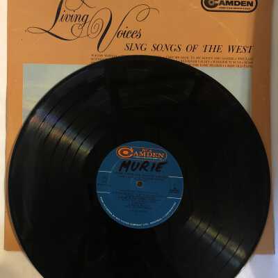 'Living Voices; Sing Songs of the West' Record