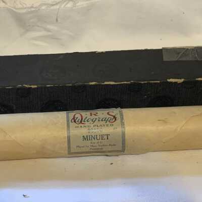 'Minuet' Player Piano Roll