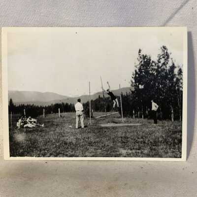 'Jack Young Supervising a Sports Day'