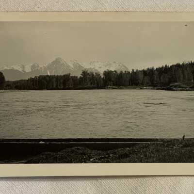 ‘Junction of Kispiox and Skeena Rivers… June 1944’