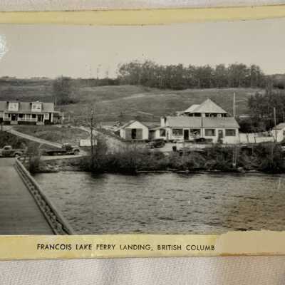 ‘Francois Lake ferry landing, British Columb’