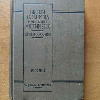 British Columbia Public School Arithmetic Book 2