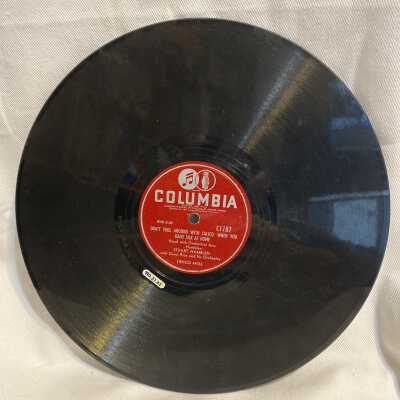 'Don't Fool Around With Calico, When You Have Silk At Home; Our Old Captain' Record