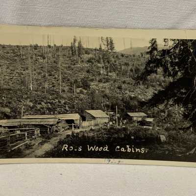 'Ross Wood Cabins 1924'