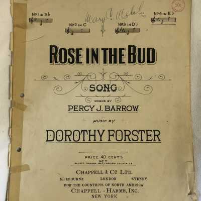 'Rose in the Bud' Sheet Music