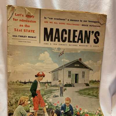 'Macleans June 6 1959' Magazine