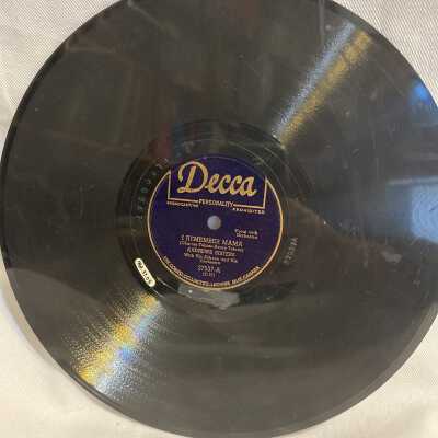 'I Remember Mama; My Mom' Record