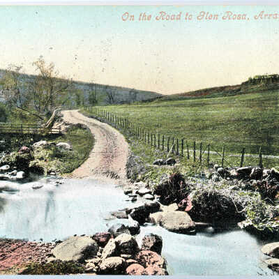 'On the Road to Glen Rosa, Arran' 1905