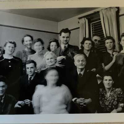 ‘Christmas Party, Nurses’ Home - Hazelton Xmas 1943’