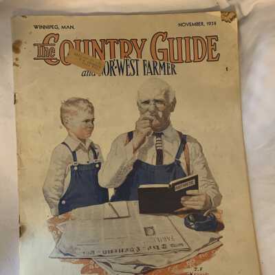 'The Country Guide, Nov 1938'