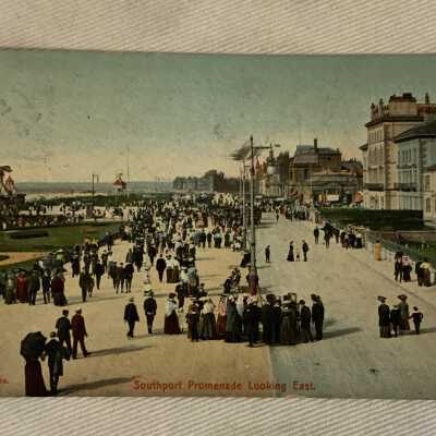 'Southport Promenade Looking East' 1905
