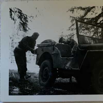 ‘At Two Mile Camp, Hazelton - Easter 1944’