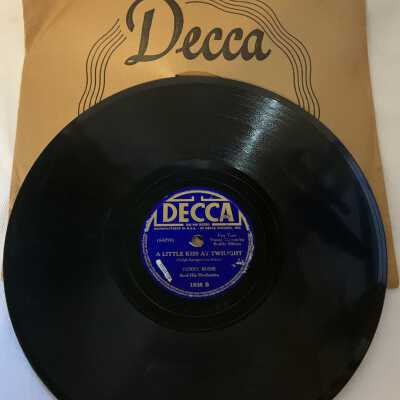 'A Little Kiss at Twilight; What Goes on Here' Record