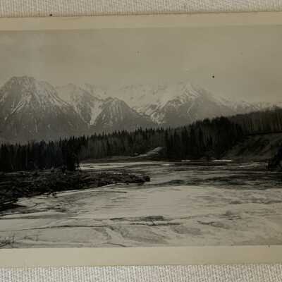 'Ice Jam at Four Mile Canyon... April 1943'