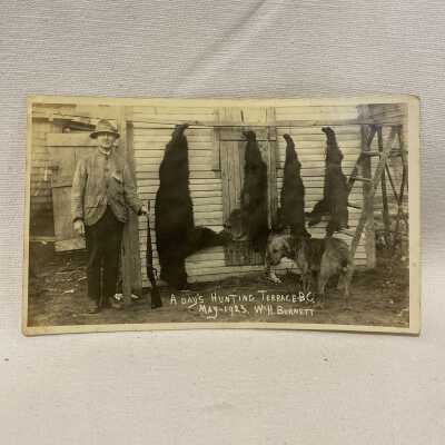 'A Day's Hunting Terrace B.C. May - 1923 W.H. Burnett'