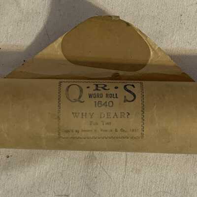 'Why Dear' Player Piano Roll
