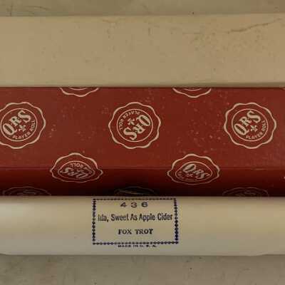 'Ida, Sweet as Apple Cider' Piano Player Roll