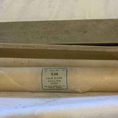 'Valde Elaine' Player Piano Roll