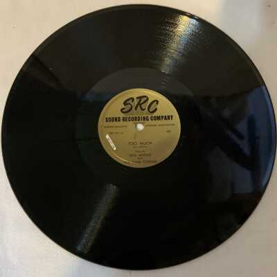 'Too Much; Banjo Schottische' Record