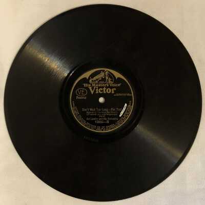 'Five Foot Two, Eyes of Blue; Don't Wait Too Long' Record