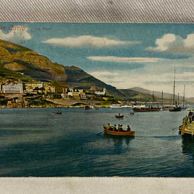 'Monte Carlo Le Port' 1907