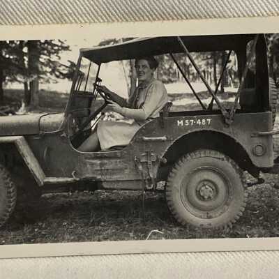 ‘Leaving camp at two mile… Hazelton - Easter 1944’