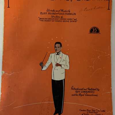 'You Can't Stop me from Dreaming' Sheet Music