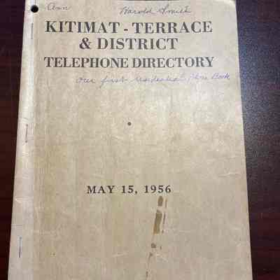 Kitimat-Terrace & District Telephone Directory