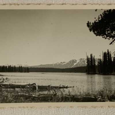 '...St. Thomas Bay on Eutsuk Lake July 1945'