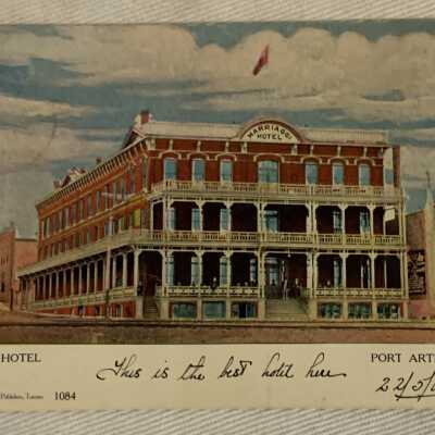 'Marriaggi Hotel, Port Arthur Ont' 1905