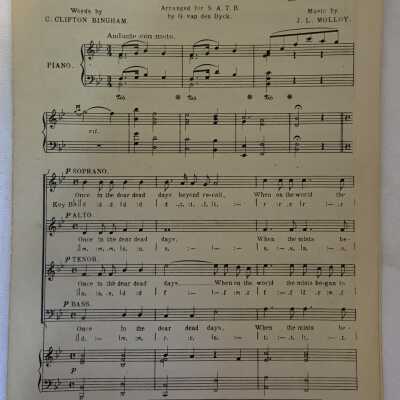 'Love's Old Sweet Song' Sheet Music