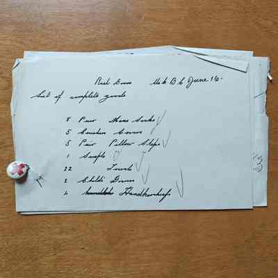 List of usk hospital goods