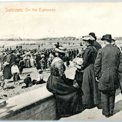 'Saltcoats, On the Esplanade' 1904