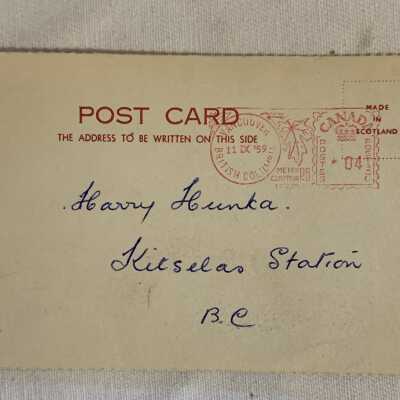 Postcard of Credit