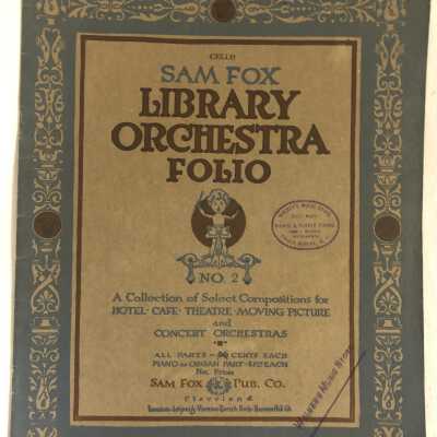 'Cello Sam Fox Library Orchestra Folio No 2'