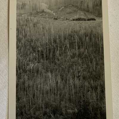 ‘… Bulkley Canyon from Mohawk Mt. April 1944’