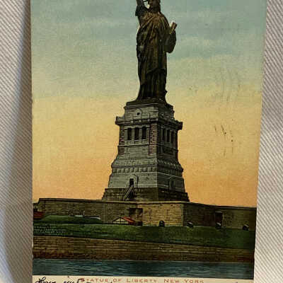 'Statue of Liberty New York' 1907