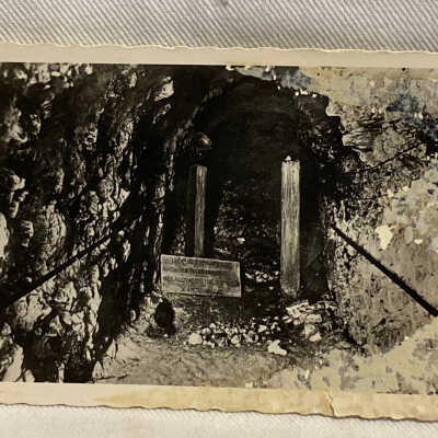 'Unexploded German 59 Shell Penetrated 13 Feet'