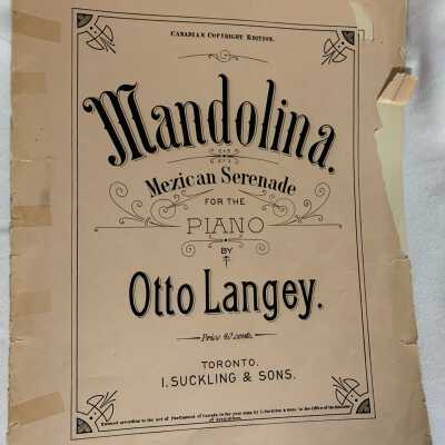'Mandolina' Sheet Music