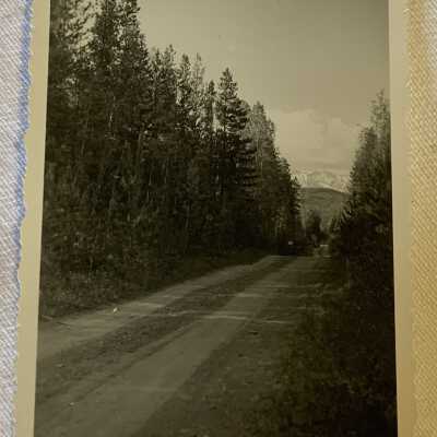 ‘North of Kispiox June 1945’